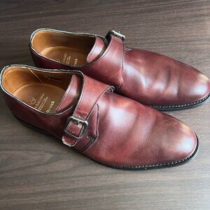 Allen Edmonds Warwick Plymouth Single Monk Straps Size 10 5751 USA,Mens